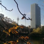 Ausblick zum Fernseh- und Mannesmannturm